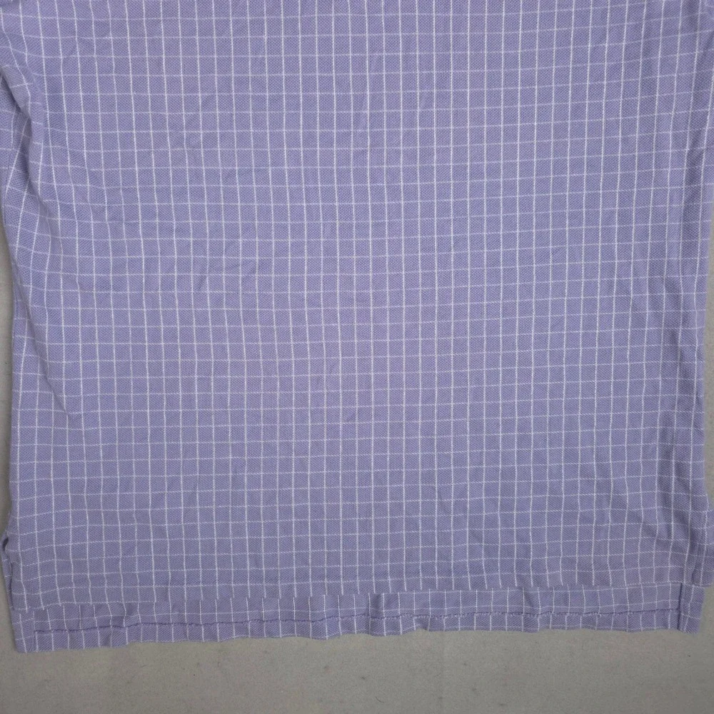 Ralph Lauren Golf‎ Polo Shirt Plaid Short Sleeve Casual XL